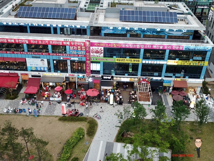  하남미사 수변공원 ,망월천 수변상가 일상 18.6.13일