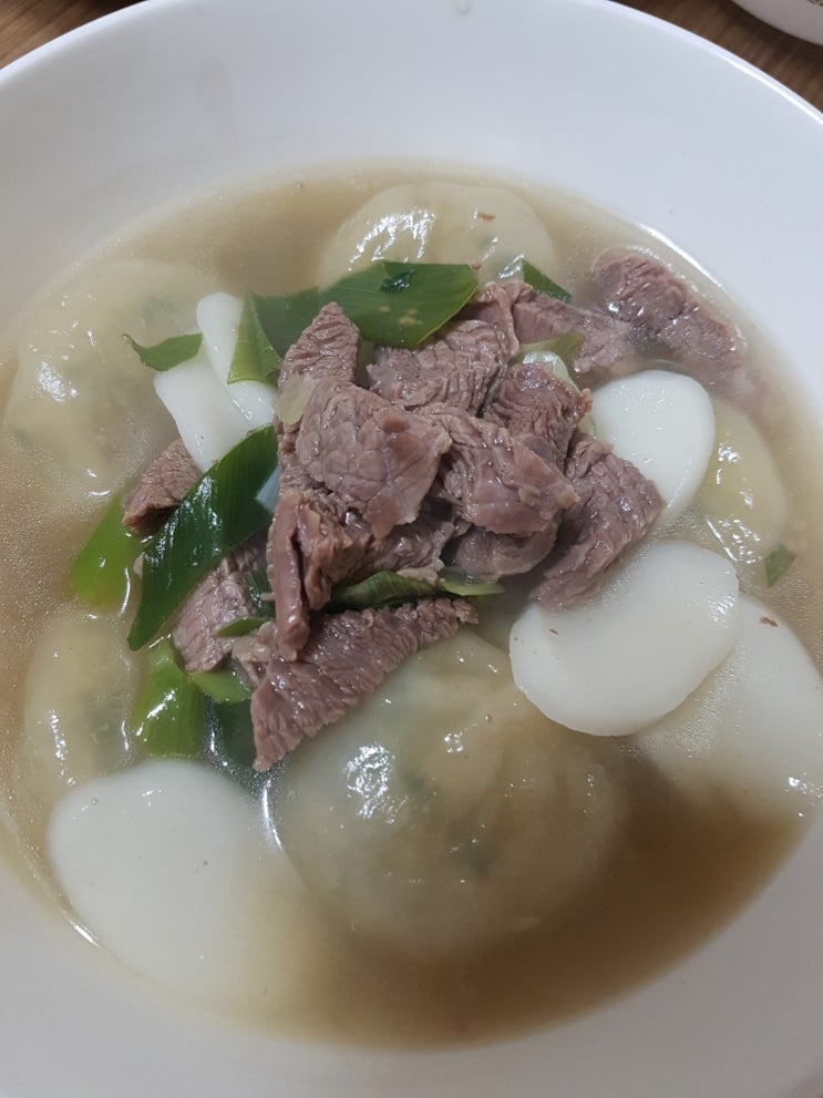  간단한 요리 레시피 만둣국 레시피 만 원이면 끝 요리초보 드루와