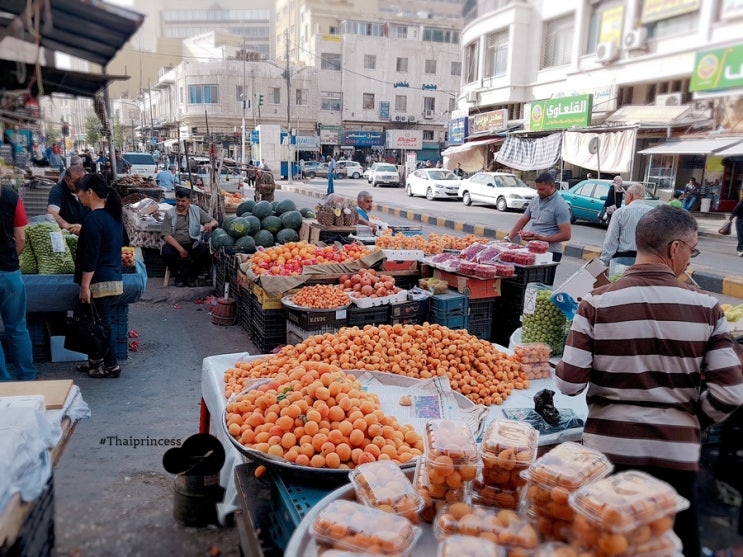 요르단여행 쇼핑리스트 - 레인보우스트리트와 시장거리