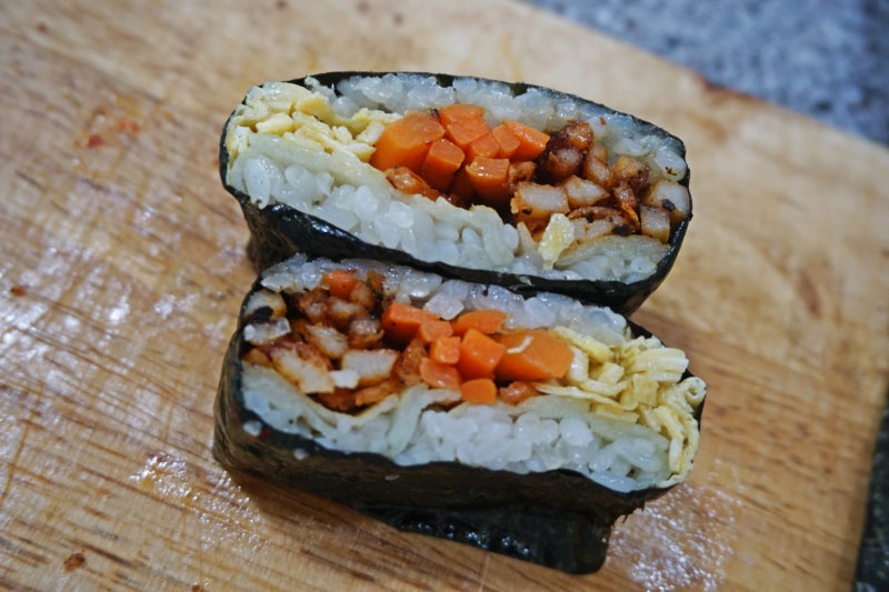 다이소 사각김밥틀 실패, 금손이 아니라면 고민해보길..