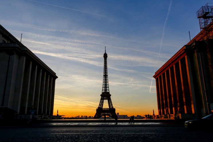 파리 여행의 시작 : 에펠탑, 샤이오궁