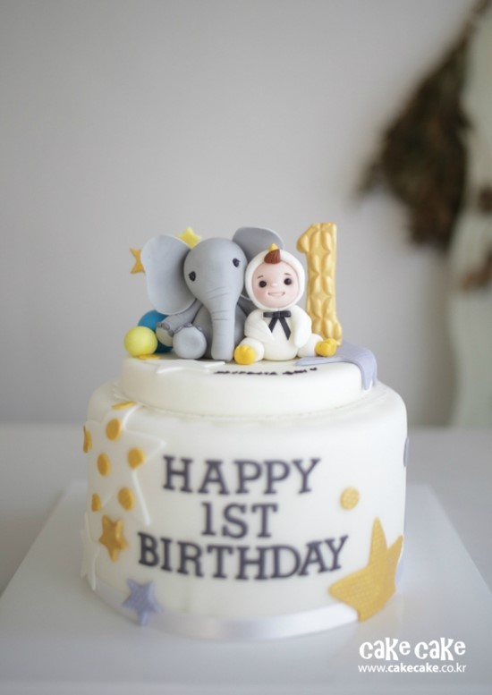  NO. 289_ SUGAR_  슈가케이크_ 돌_ 백일_아기_생일케이크_ 첫돌_ 태몽_ 코끼리와 아기