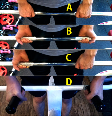 헬스 운동 시 바 잡는 방법, 그립 종류와 명칭 헬스 운동 시 바 잡는 방법, 그립 종류와 명칭