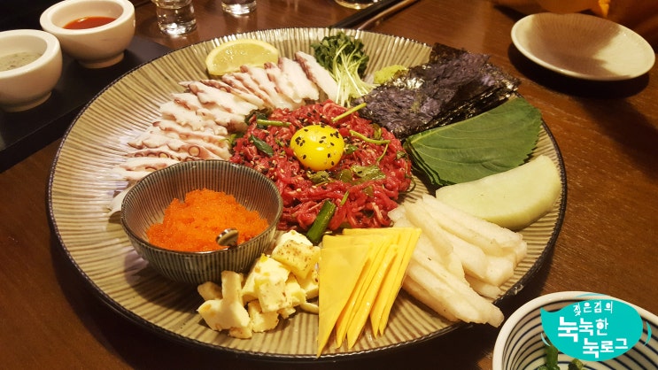 지웰시티 오식야주 육회관 : 맛있고 비싸요!