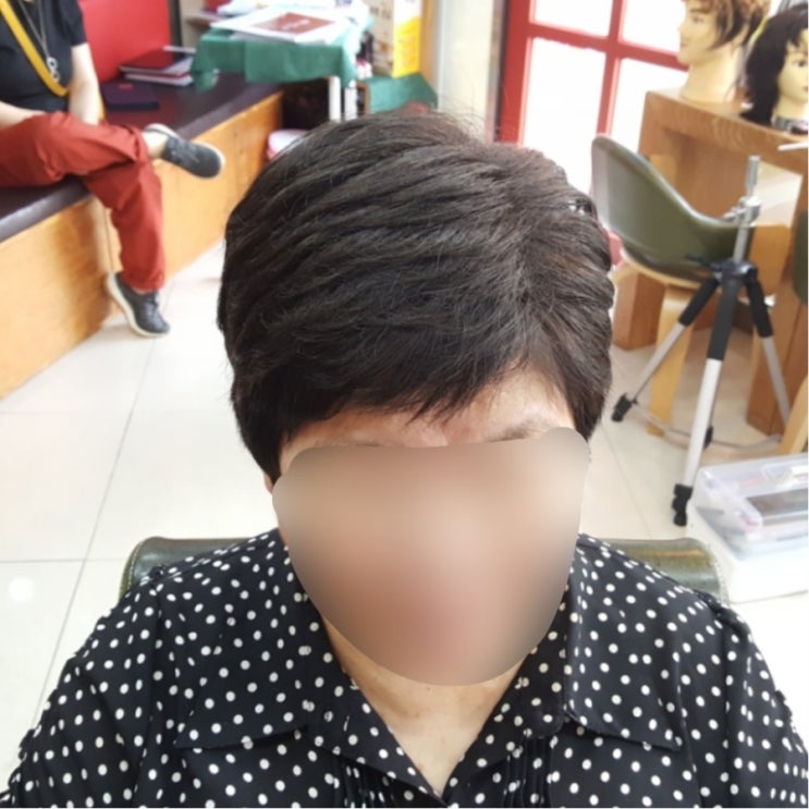  춘천가발 김호증모 여자전체가발 패션가발로 외출준비하세요~
