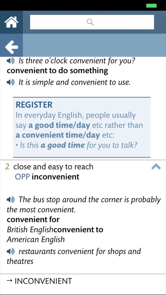 토익필수어휘 3363: convenient : 네이버 블로그