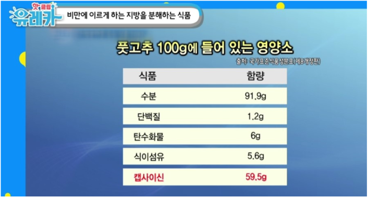  지방분해 음식 다이어트 해보아요.
