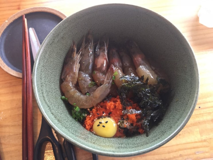  새우장밥