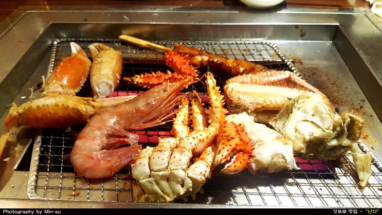 삿포로 맛집, 미우새 이상민의 해산물(털게, 킹크랩) 부페 - 난다