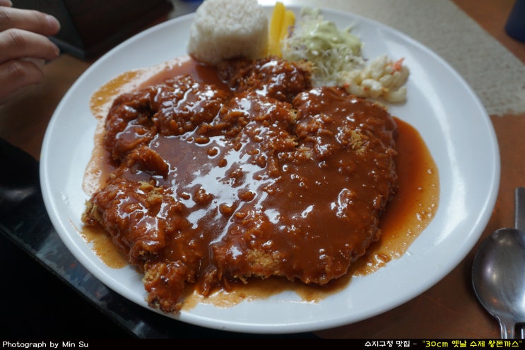  수지구청 맛집, 돈까스 종류가 다양한 - 30cm 옛날 수제 왕돈까스