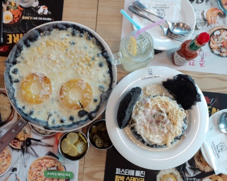  키친박스 노은3지구점  지족동파스타피자맛집 으로 등극!! 반석동레스토랑 중에서 가장 핫해하태!!