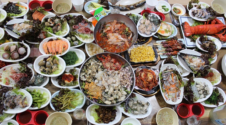  연안부두 횟집 맛집 상다리휘어지는 충청도7호