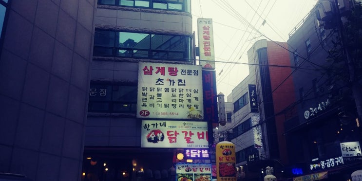  선릉역 삼계탕전문점, 초가집을 털어봤습니다.