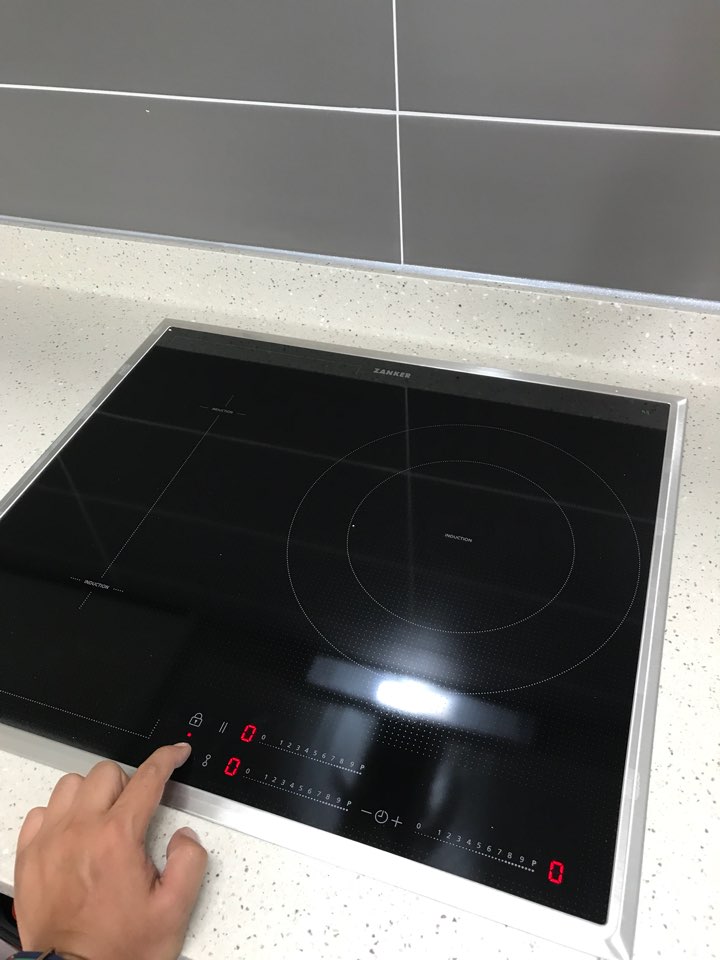  평택 푸르지오 프레스티지 인덕션 설치 모습