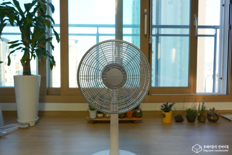 여름을 책임져줄 안전하고 예쁜 아낙 초미풍선풍기 후기 : 네이버 블로그