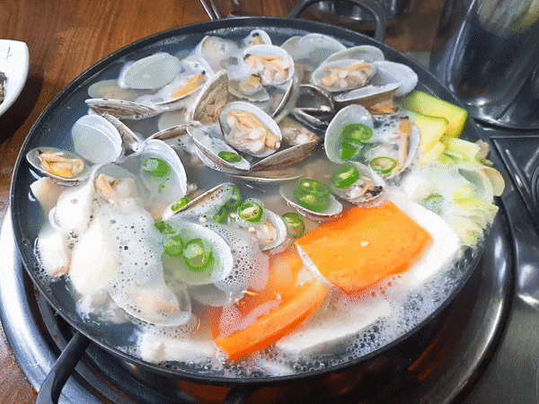  [제주 맛집] 비자림, 보롬왓 근처 바지락 전골 맛집 '제주담'