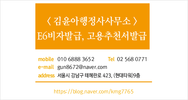 출입국비자 전문 〔강남·분당·판교〕 2