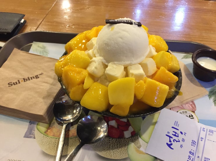  인천 부평 설빙, 빙수의 끝판왕 (#_#!)