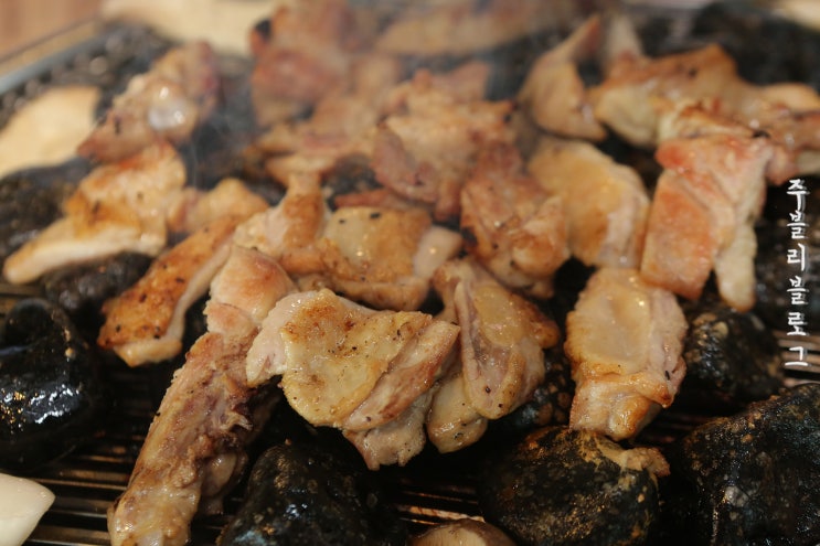  제주 안덕면 맛집 맥반석에 춘천식닭갈비구워먹기 존맛인정!!