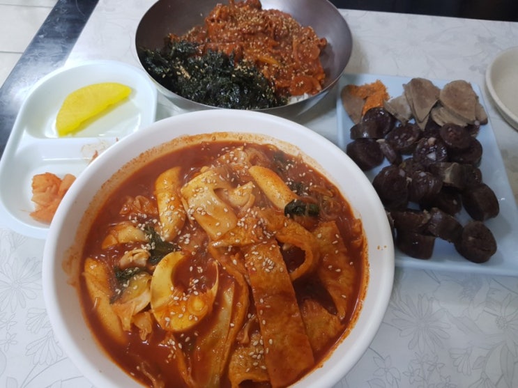  평택 송탄 신장동 중앙시장 미군부대근처 맛집, 태화분식(2번째방문기)