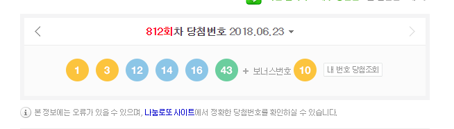 812회 로또 번호 맞추기 당첨자 발표합니다 812회 로또 번호 맞추기 당첨자 발표합니다