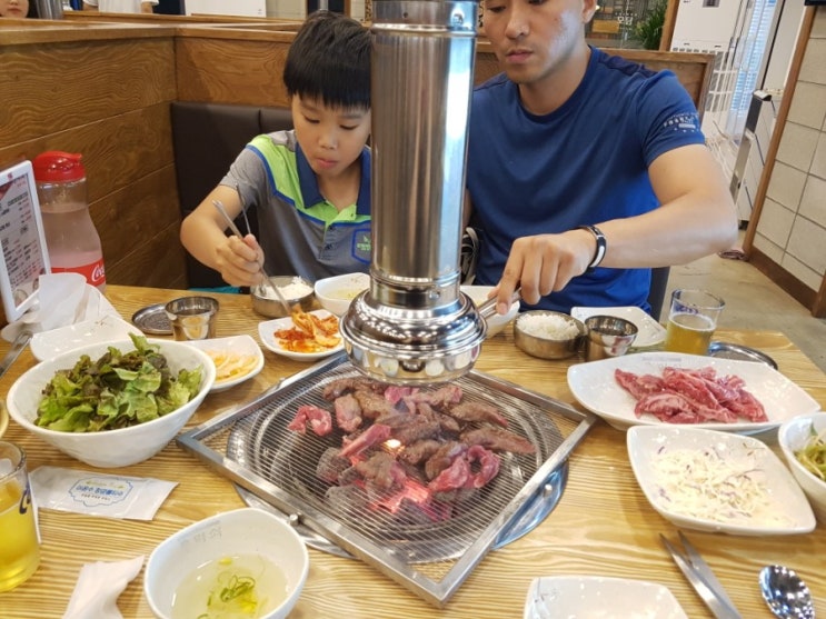  중산동 먹쇠양념소갈비살 싸게 잘먹었어용!
