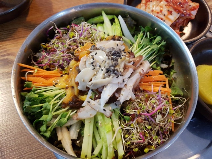  일산 바다맛에서 물회, 콩국수 맛보다~!