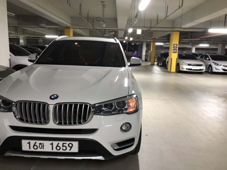 [사고대차]  투싼 수입차사고대차 BMW X3 대차 