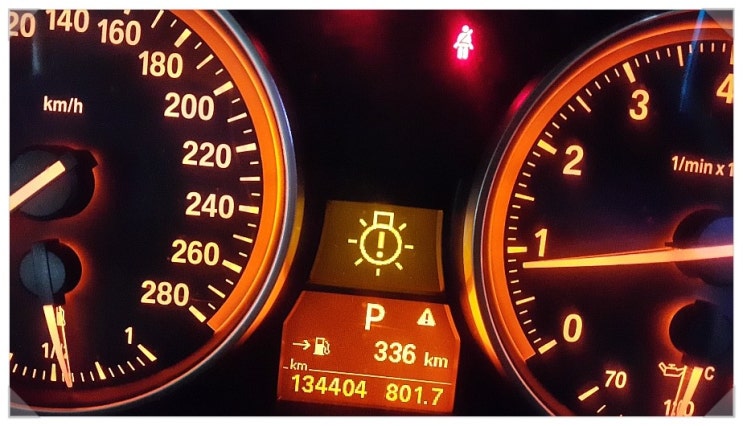  BMW 328i 컨버터블 전구경고등 재점등