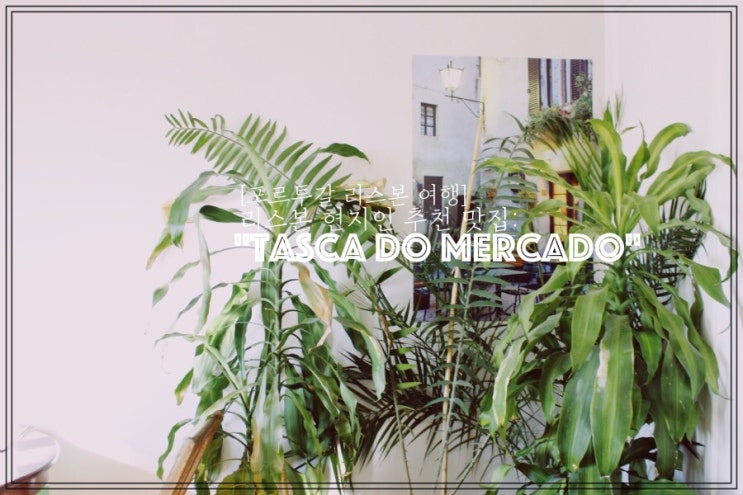 [포르투갈 리스본 여행] <비긴 어게인> 촬영지 리스본 맛집 "Tasca Do Mercado"