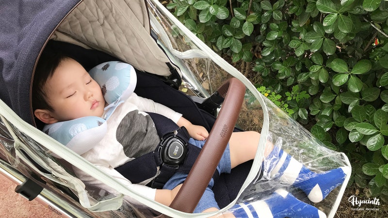 언제 어디서나 꿀잠모드! 아기 유모차/카시트 목베개