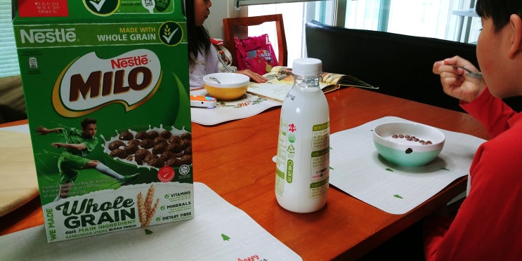  [아재리뷰] 네슬레 마일로 시리얼 칼로리 및 영양성분