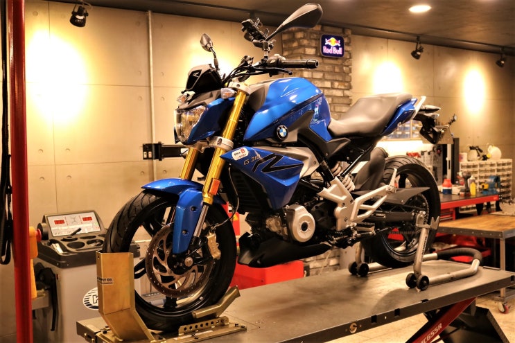  2017년식 BMW G310R 수리작업 완료!