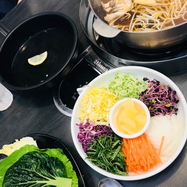 광주 첨단 맛집 채선당, 월남쌈 샤브샤브 !