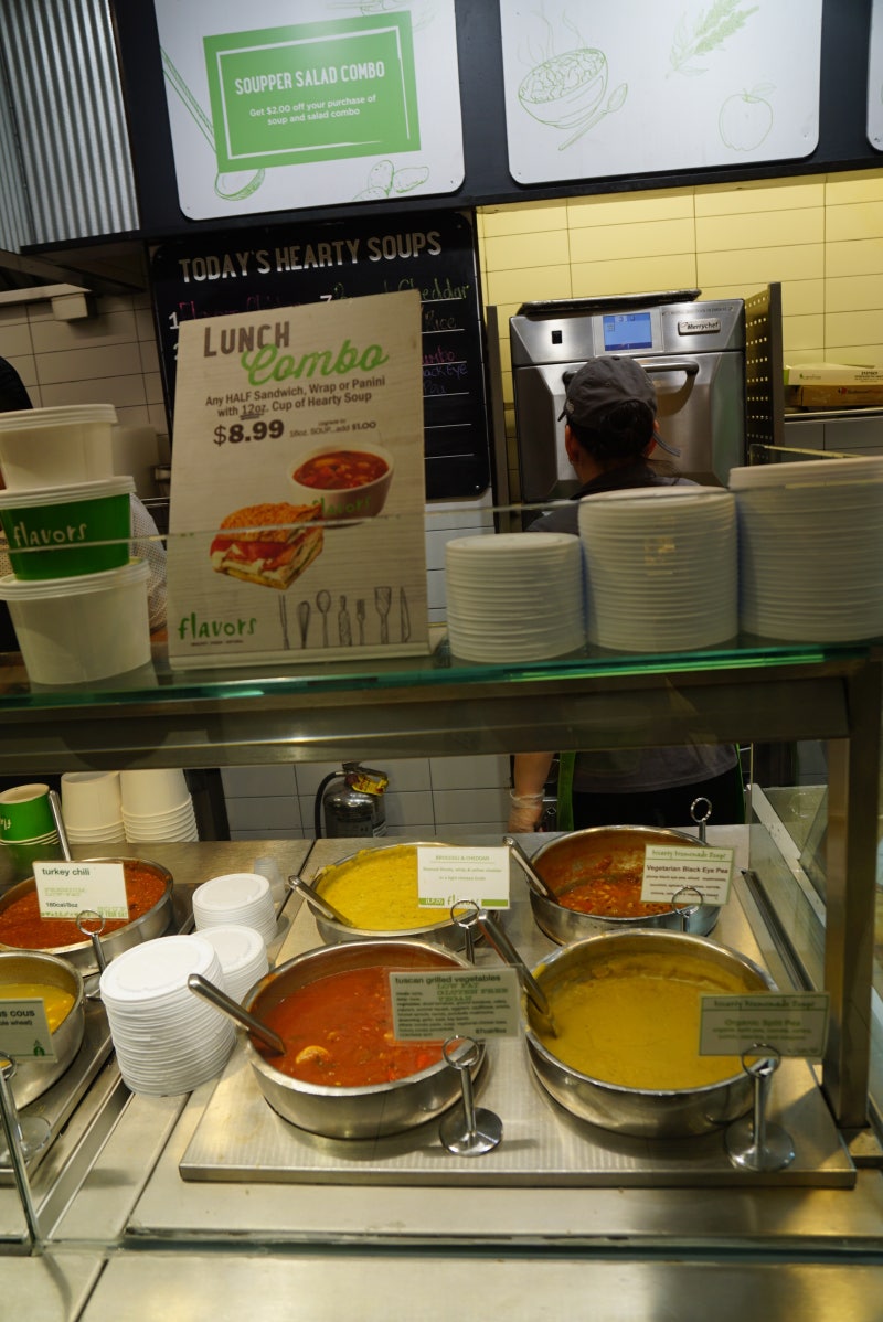 미국 뉴욕 월가 근처 flavors. 샐러드, 샌드위치 가게 : 네이버 블로그