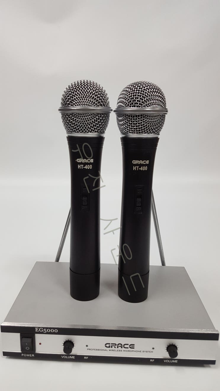  2CH 무선마이크 PA / 노래방마이크 용 GRACE EG 5000 [ 음향 중고 노래방 기계 기기 보상 매입 설치 ]