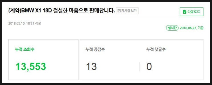 BMW X1 판매 막전막후 이야기 BMW X1 판매 막전막후 이야기