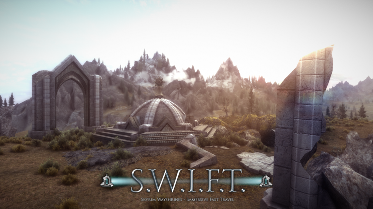  [스카이림 SE] Skyrim Wayshrines - Immersive Fast Travel SE v.3.2.3 한글화 [2019.05.25 ]