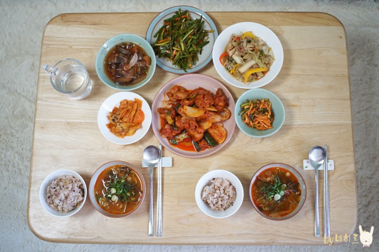  가정식 반찬배달 쿡찬 푸짐한 한상차림