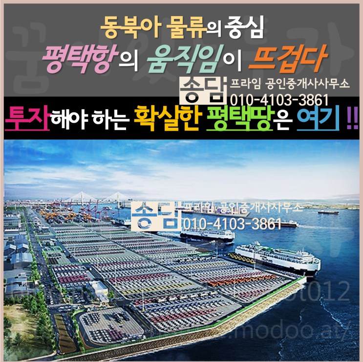 투자해야 하는 확실한 평택땅은 여기 (평택항, 중국 일대일로 연계성 / 평택 미군기지 평택시대 개막)