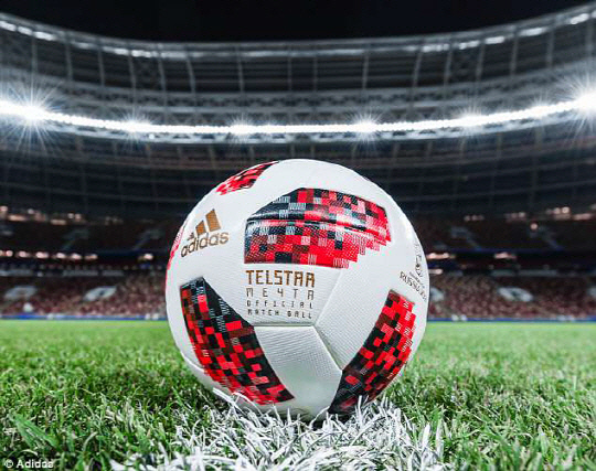 2018 러시아 월드컵 공인구 "텔스타" 변신