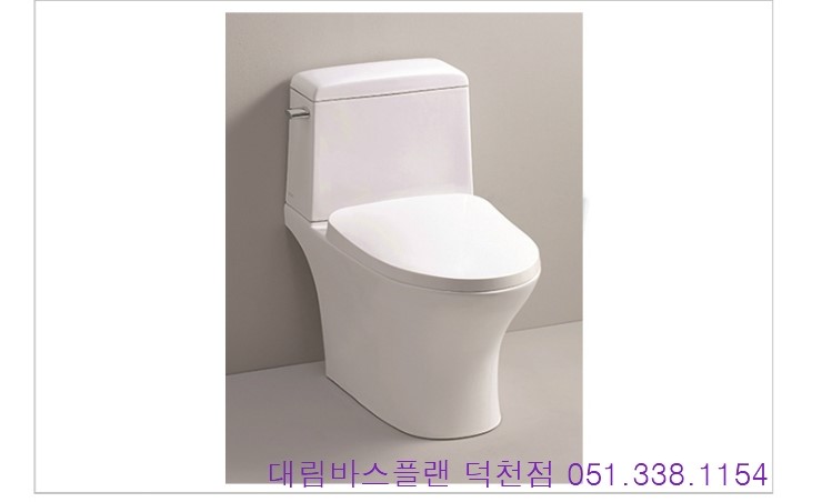  부산 욕실리모델링 - 대림바스플랜 PC-9023 치마형 양변기