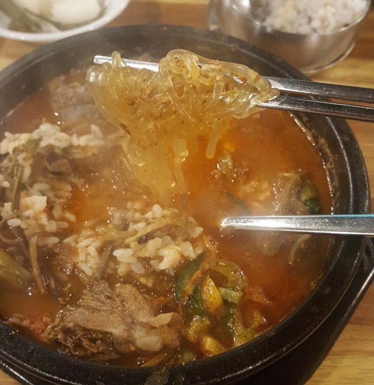  육순탕 개맛있음 [24시간]경대쪽문 통큰 할매 순대국 