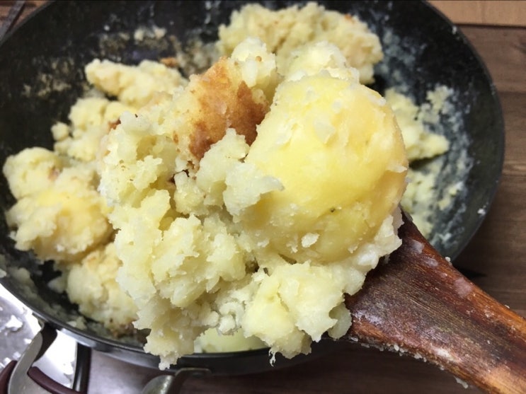  감자 요리 :: 감자범벅 만들기 엄마표 꿀맛 간식
