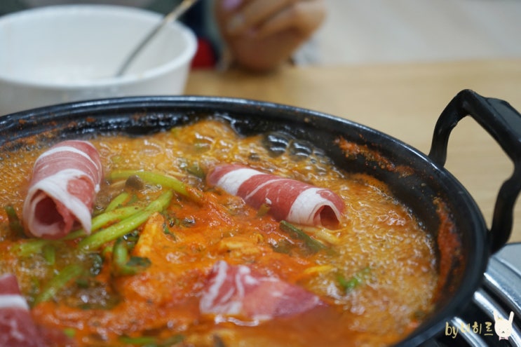 구리 맛집 얼큰한 등촌샤브칼국수