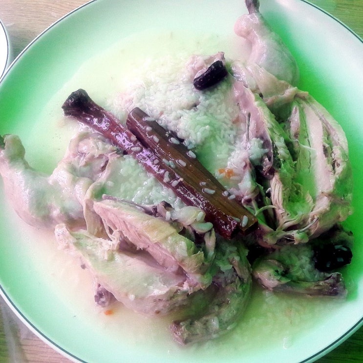 고기리 장수촌 누룽지닭백숙 계곡에서 맛봐요!?