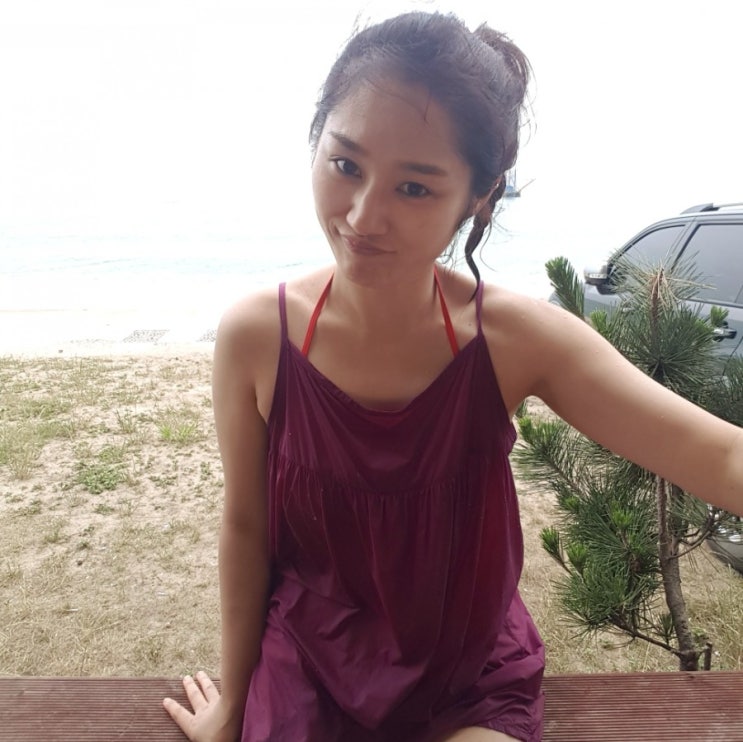  속초 날씨 쨍쨍! 올 해 첫 바다 입수