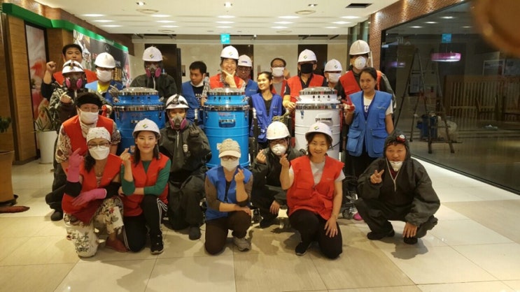 [부산 화재청소] 백화점 화재청소 협업, 화재청소 특수청소, 화재복구청소