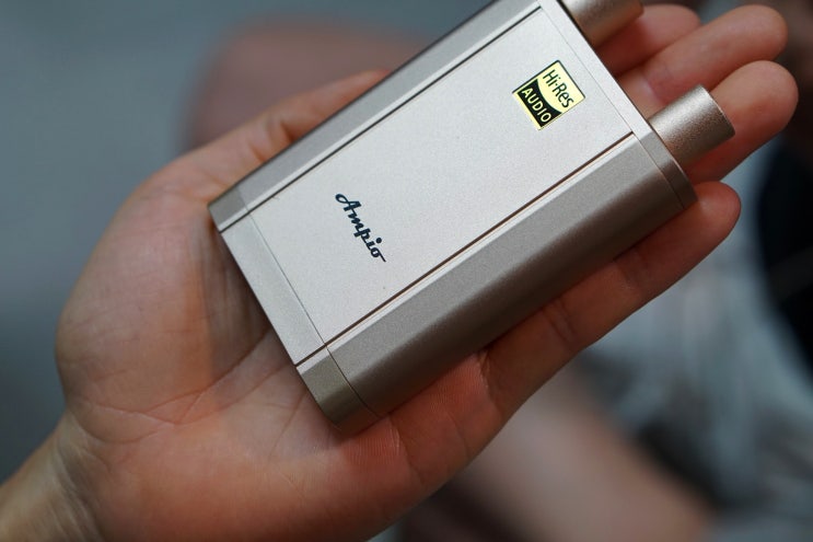 24bit 음원을 무선으로 즐길 수 있는 LDAC 코덱이 탑재된 엠피오 VD-6880 G1(Ampio VD6880 G1) 포터블 앰프 PC파이로 활용가능