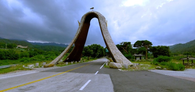  군위가볼만한곳 한밤마을 돌담길